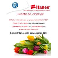 Hanes - Ukažte se v barvě!