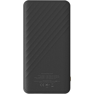 15W 10 000mAh powerbanka s rychlým nabíjením, černá