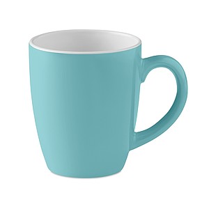 300 ml keramický hrnek v kartonovém dárkovém boxu, modrý