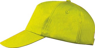 5 panelová kšiltovka,světle zelená