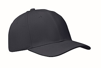 6 panelová baseballová čepice, modrá