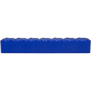 7denní multivitaminový organizér, modrá