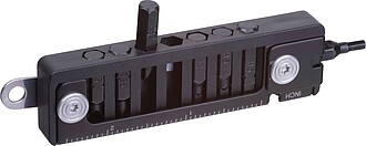 8-dílný multifunkční nástroj, černá - reklamní předměty