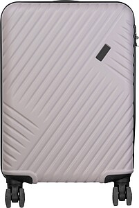 ABS kufr s matným povrchem, béžová