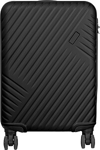 ABS kufr s matným povrchem, černá