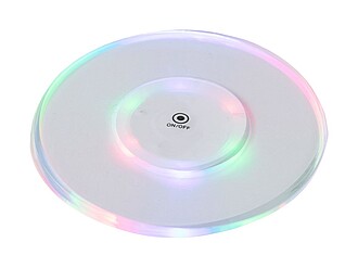 Akrylový podtácek s LED světly - reklamní ubrusy