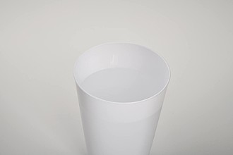 AMONDE Plastový kelímek, 550 ml, bílá