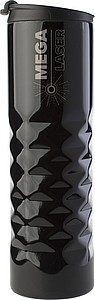 ANADOLA Nerezový termohrnek, objem 460 ml, černý