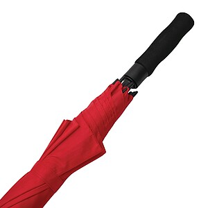 Automatický golfový deštník, červená