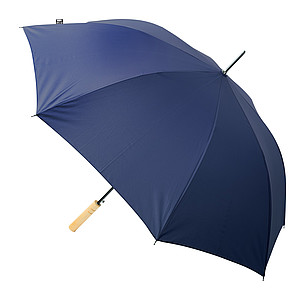 Automatický holový deštník z RPET, pr. 104 cm, modrý