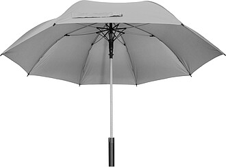 Automatický klasický deštník, šedá - reklamní předměty