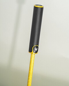 Automatický klasický deštník, žlutá