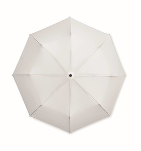 Automatický skládací deštník, bílý
