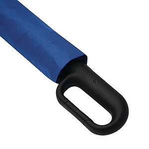 Automatický větruodolný kapesní deštník, modrá