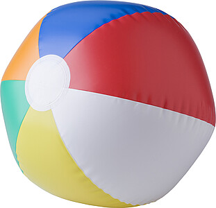 BALON nafukovací míč, prům. 25 cm, vícebarevná