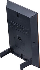 Bambusové stolní hodiny, béžová