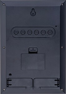 Bambusové stolní hodiny, béžová