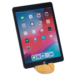 Bambusový držák na tablet a telefon