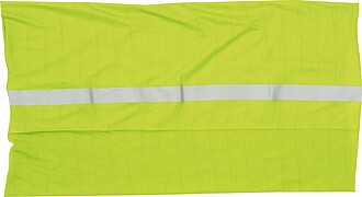 Bandana s reflexními pruhy, fluožlutá