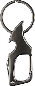 BARUMO Přívěsek na klíče - karabinka, gun metal