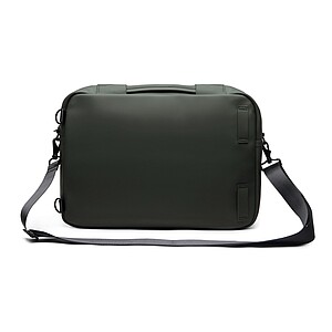 Batoh a aktovka v jednom, sytě zelená