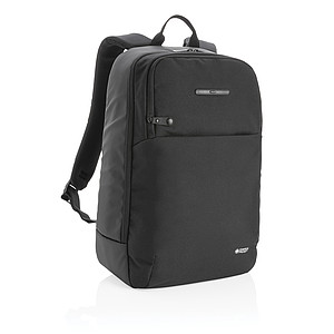 Batoh na notebook s UV-C sterilizační kapsou Swiss Peak, černá - reklamní předměty