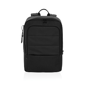 Batoh na notebook z RPET, černý