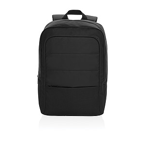 Batoh na notebook z RPET, černý