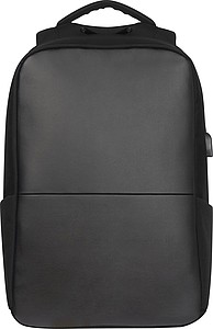 Batoh s místem na laptop, černá - batoh s potiskem