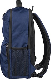 Batoh z polyesteru, modrá