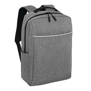 Batoh z polyesteru, šedá