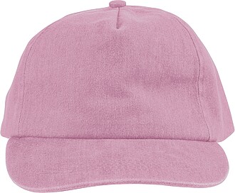 Bavlněná kšiltovka, růžová