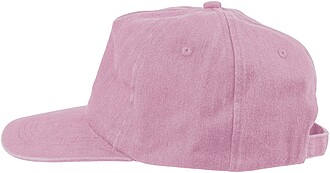 Bavlněná kšiltovka, růžová