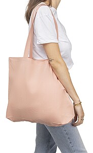 Bavlněná nákupní taška, fialová