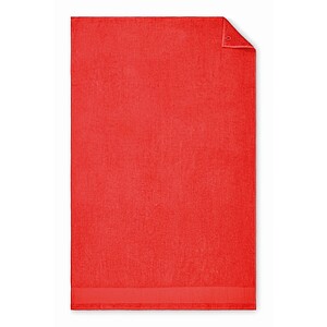 Bavlněná osuška, červená