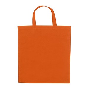 Bavlněná taška s krátkými uchy, oranžová