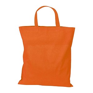 Bavlněná taška s krátkými uchy, oranžová
