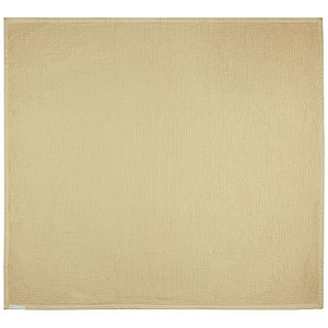 Bavlněná vaflová deka 150 × 140 cm, béžová