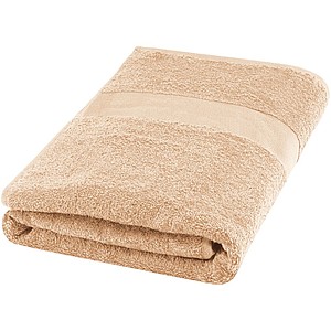 Bavlněný ručník 70x140cm, 450 g/m2, béžový - reklamní předměty