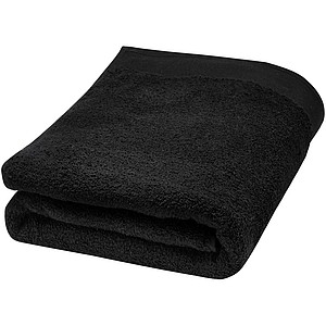 Bavlněný ručník 70x140cm, 550 g/m2, černý - reklamní předměty