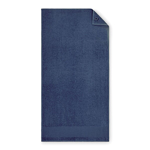 Bavlněný ručník na ruce, tmavě modrá