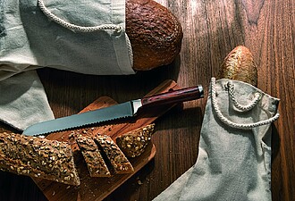 Bavlněný sáček 15x70 cm na chleba nebo bagetu (Abadan)