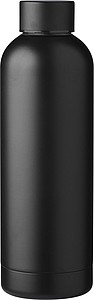 BETULA Dvoustěnná termoska z recyklované nerezové oceli, 500 ml, černá - reklamní předměty