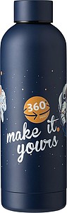 BETULA Dvoustěnná termoska z recyklované nerezové oceli, 500 ml, námořní modrá