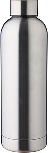 BETULA Dvoustěnná termoska z recyklované nerezové oceli, 500 ml, stříbrná - reklamní předměty