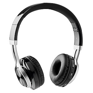 Bezdrátová bluetooth sluchátka, černá - reklamní předměty