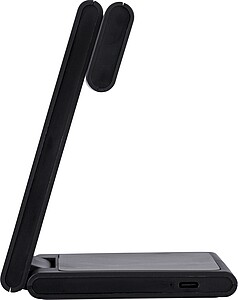 Bezdrátová magnetická nabíječka 3 v 1, černá