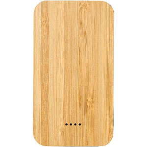 Bezdrátová powerbanka, kapacita 6 000 mAh, černá