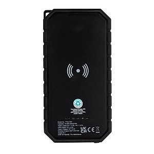Bezdrátově nabíjecí powerbanka 10000mAh se solárním panelem