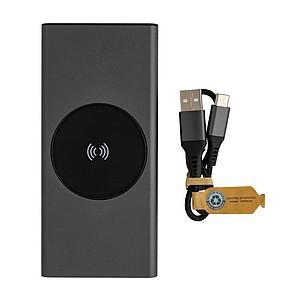 Bezdrátově nabíjecí powerbanka 10000mAh
